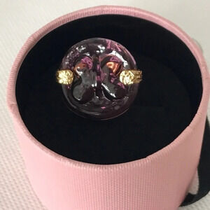 TOUS 18K gold ring‎ MURANU stone​